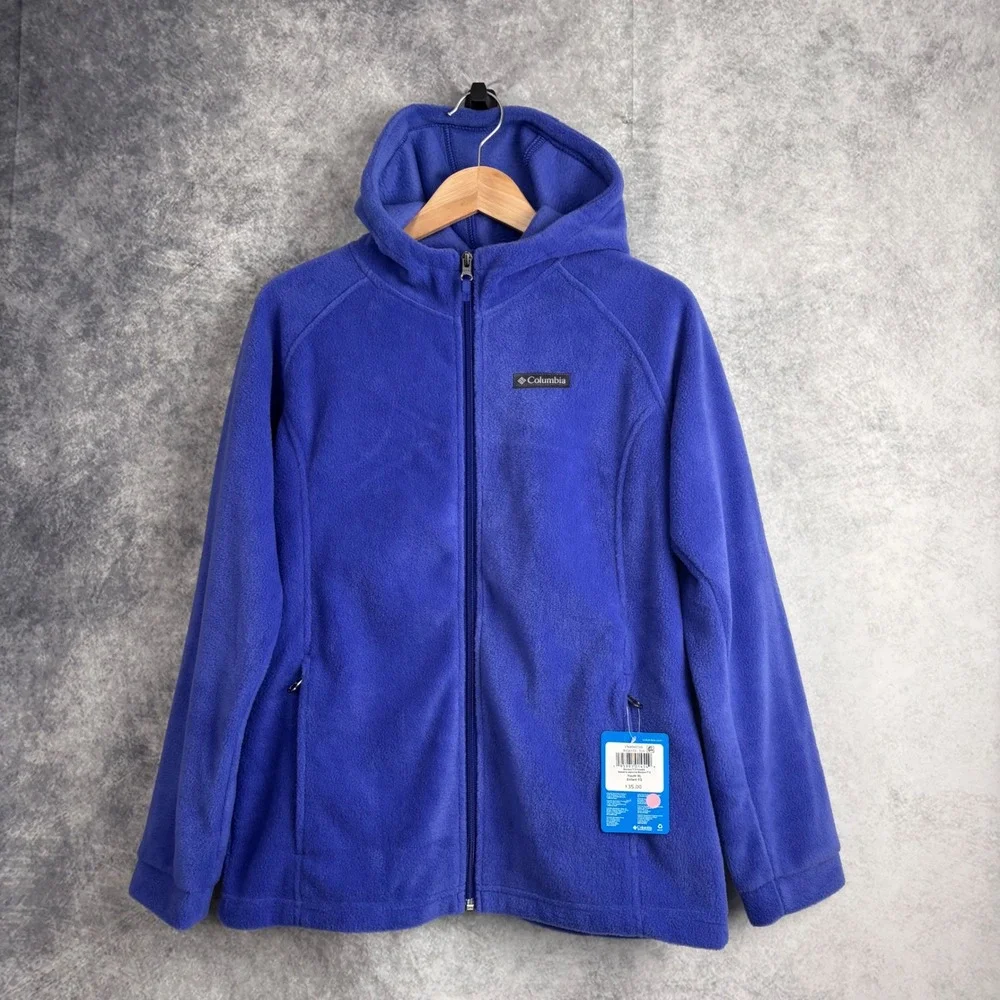 Columbia Girls Youth Kid's‎ Benton Spring II Fleece Hoodie Size XL New With Tags